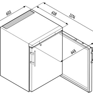 Liebherr GGU 1550 Premium Unterbaufähiger Gefrierschrank mit statischer Kühlung – Bild 5