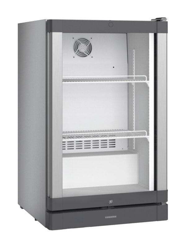 Liebherr BCv 1103 Getränkekühlschrank mit Glastür und LED Silver