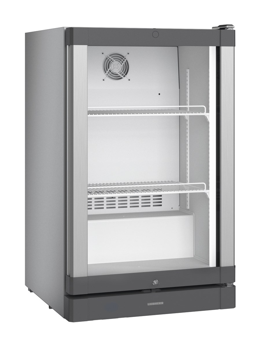 Liebherr BCv 1103 Getränkekühlschrank mit Glastür und LED Silver – Bild 1