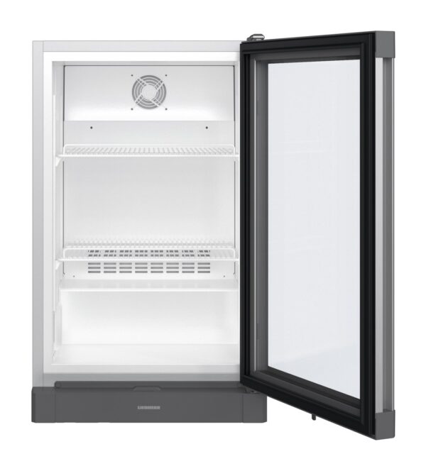 Liebherr BCv 1103 Getränkekühlschrank mit Glastür und LED Silver