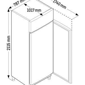 Liebherr BFPSvh 8401 Perfection Bäckereigefrierschrank mit Umluftkühlung – Bild 5