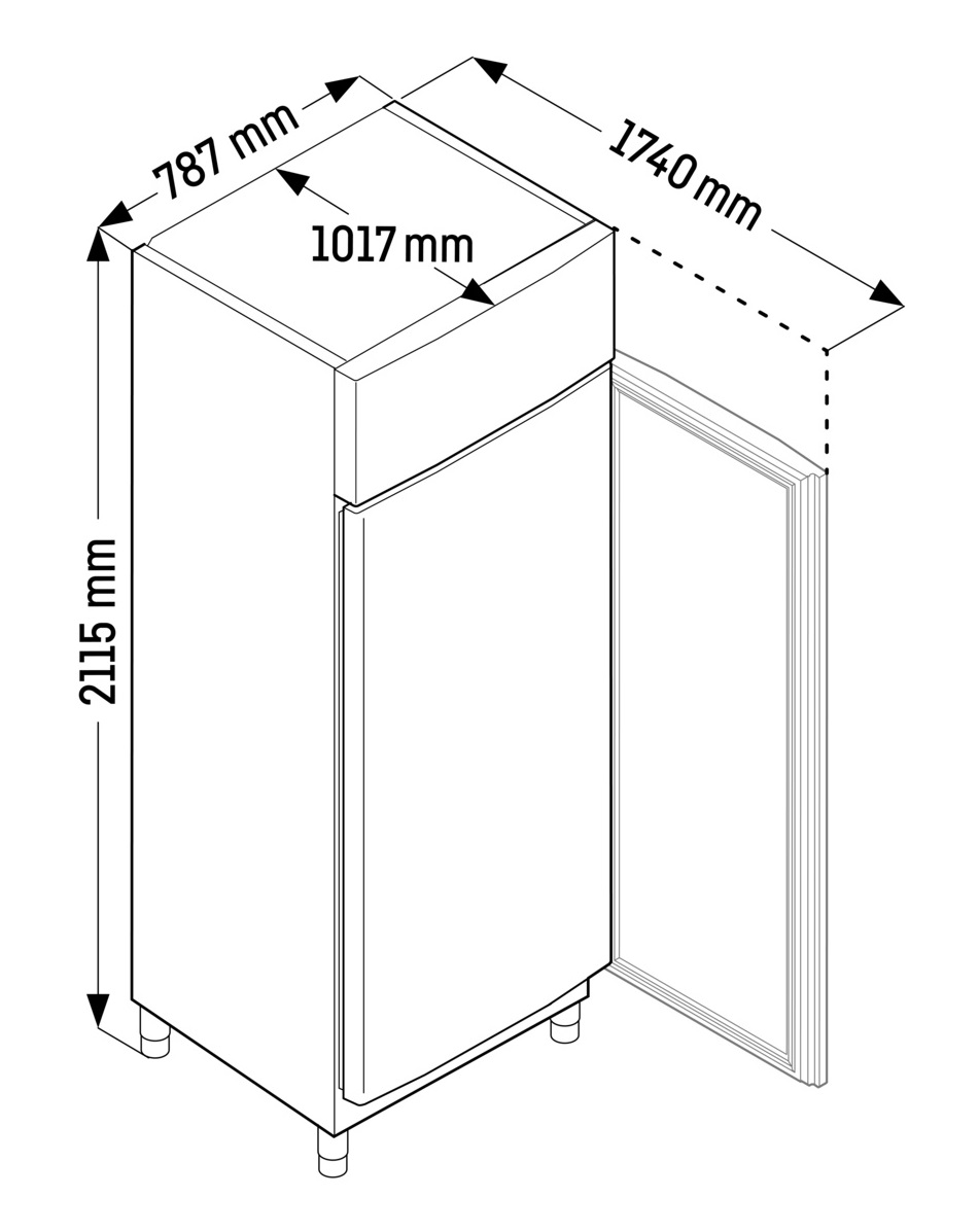 Liebherr BFPSvh 8401 Perfection Bäckereigefrierschrank mit Umluftkühlung – Bild 5