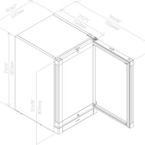 Liebherr Fv 913 Premium Gefrierschrank mit Umluftkühlung und Glastür – Bild 5