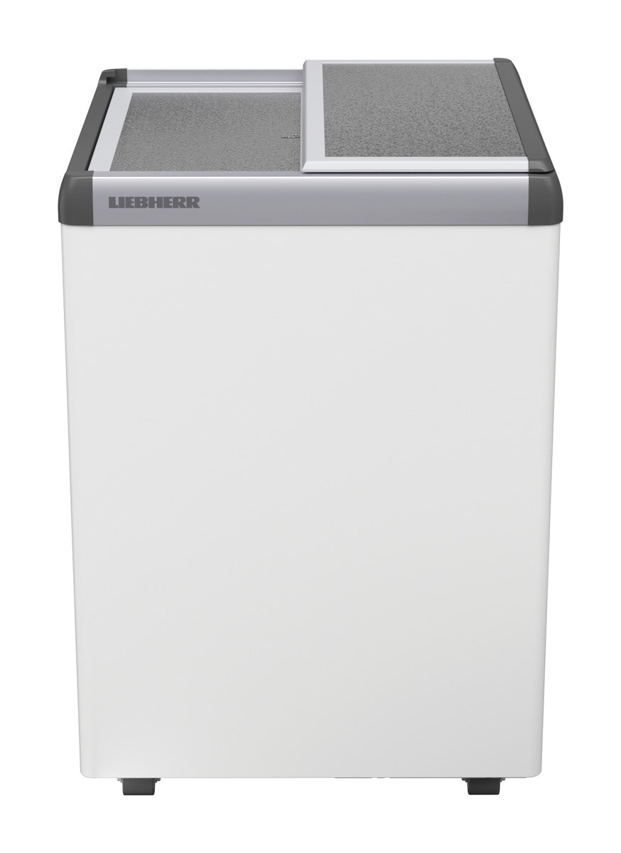 Liebherr EFE 1500 Eiscreme-Gefriertruhe mit Aluminium-Schiebedeckel und Lenkrollen – Bild 3