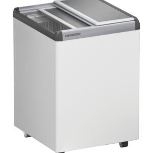 Liebherr EFE 1500 Eiscreme-Gefriertruhe mit Aluminium-Schiebedeckel und Lenkrollen