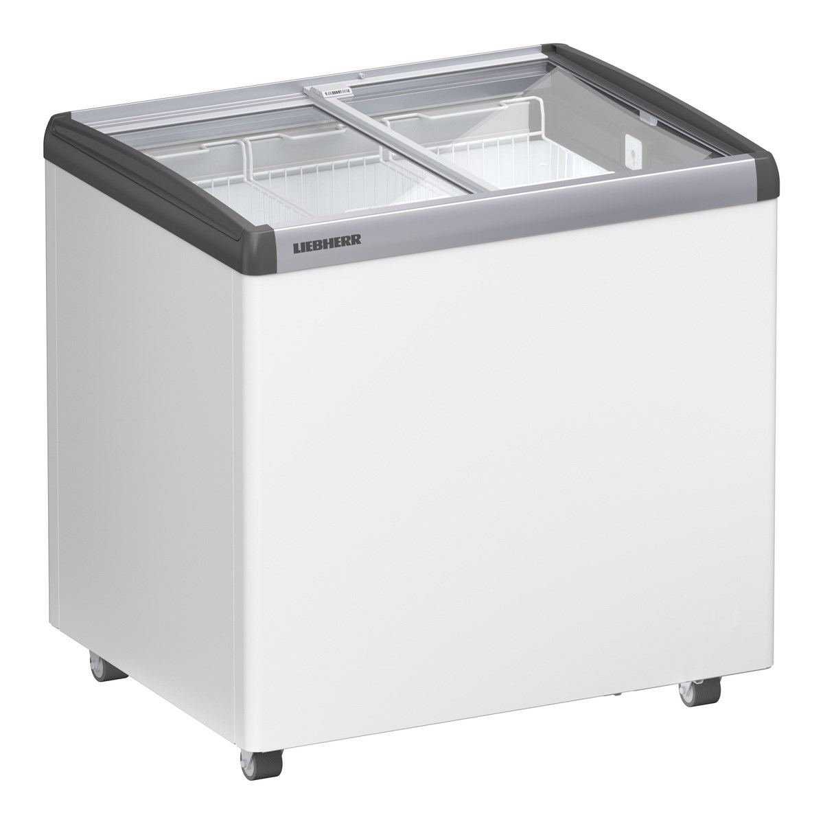 Liebherr EFE 2252 Eiscreme-Gefriertruhe mit Glasschiebedeckel und Lenkrollen – Bild 2
