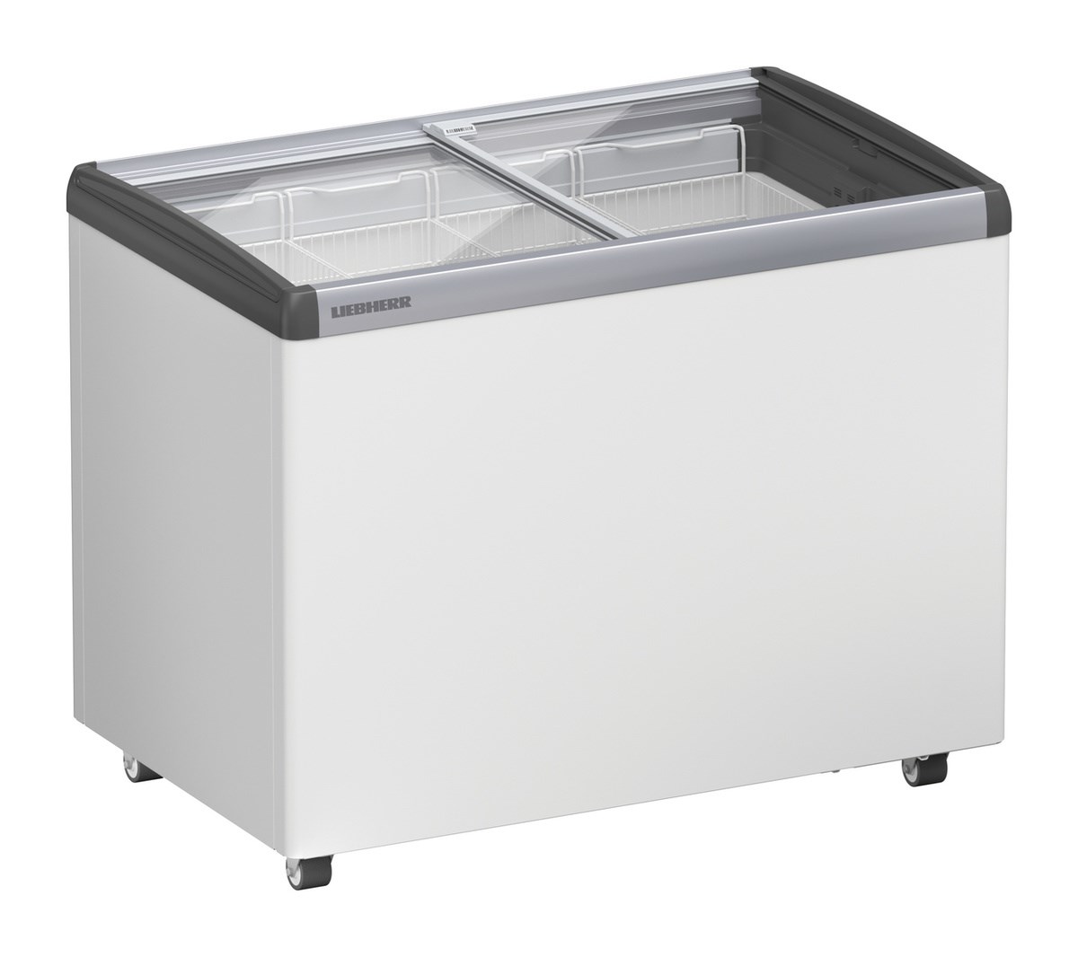 Liebherr EFE 3052 Eiscreme-Gefriertruhe mit Glasschiebedeckel und Lenkrollen – Bild 2
