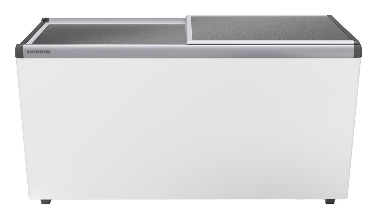 Liebherr EFE 5100 Eiscreme-Gefriertruhe mit Aluminium-Schiebedeckel und Lenkrollen – Bild 3