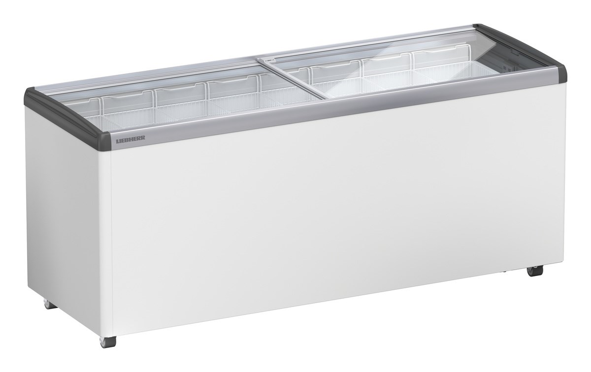 Liebherr EFE 6052 Eiscreme-Gefriertruhe mit Glasschiebedeckel und Lenkrollen – Bild 2