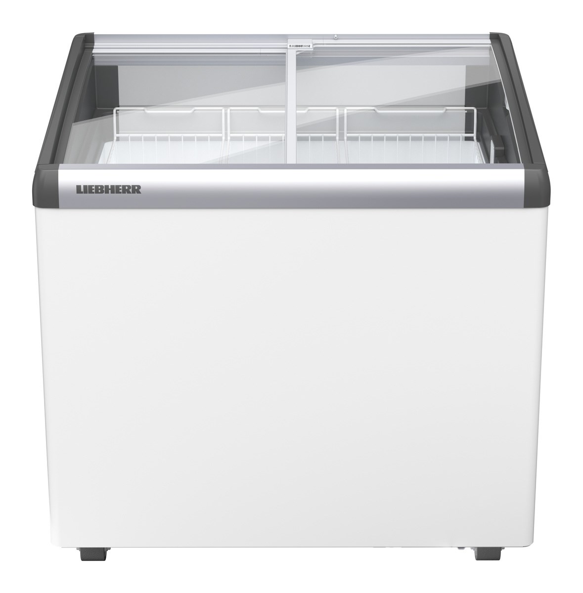 Liebherr EFI 2153 Eiscreme-Gefriertruhe mit Glasschiebedeckel und Lenkrollen – Bild 2