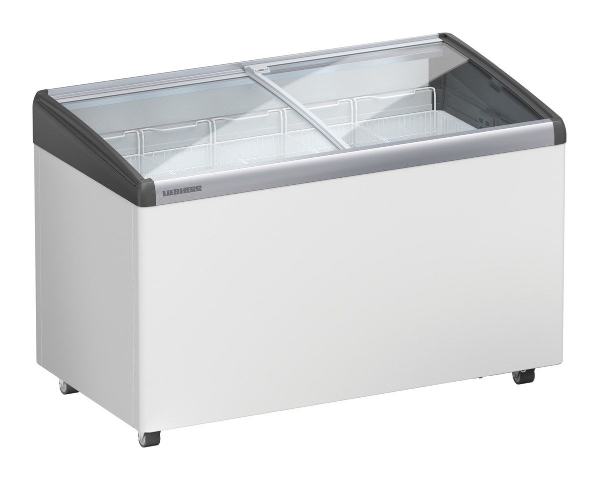 Liebherr EFI 3553 Eiscreme-Gefriertruhe mit Glasschiebedeckel und Lenkrollen – Bild 2