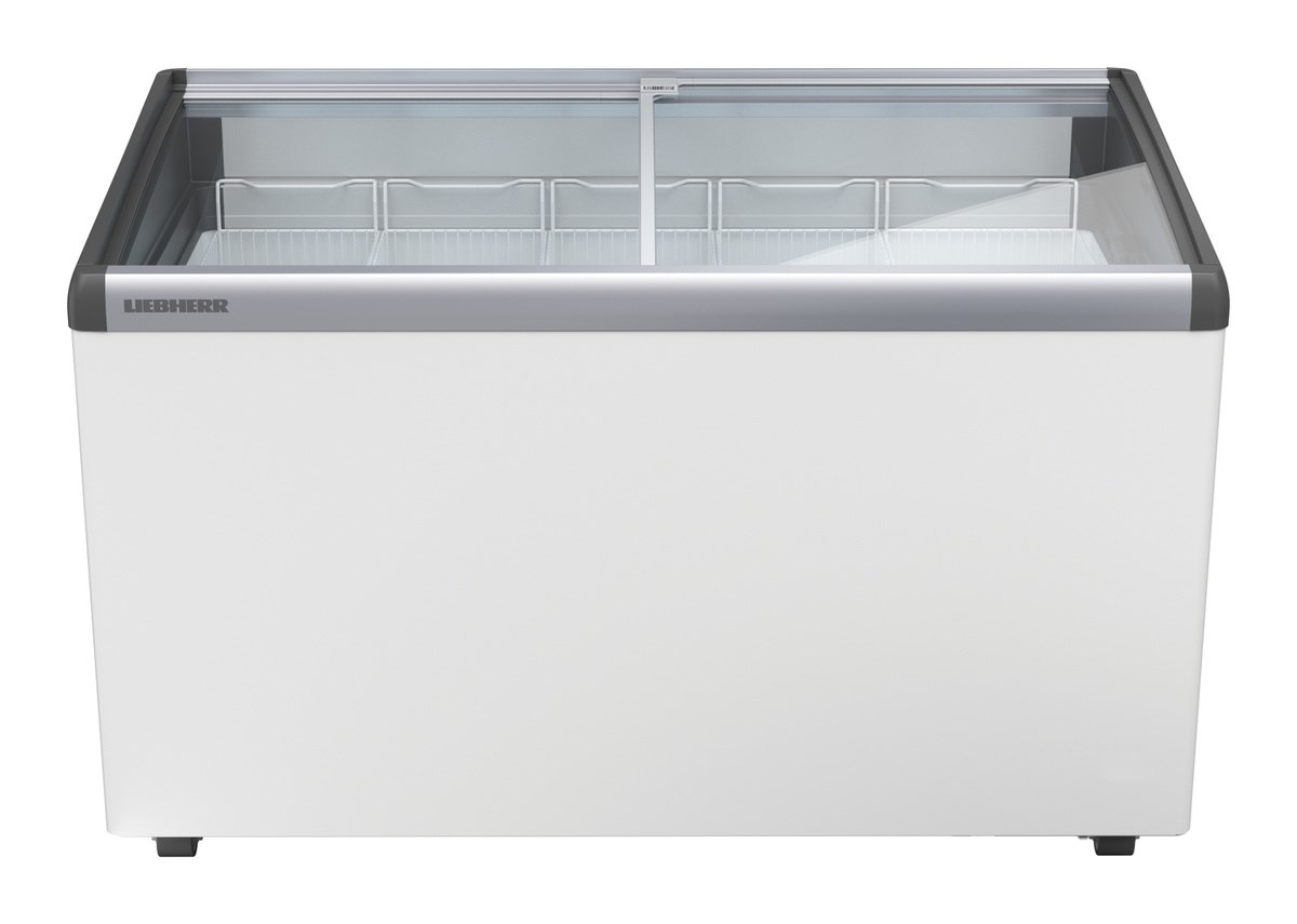 Liebherr EFI 3553 Eiscreme-Gefriertruhe mit Glasschiebedeckel und Lenkrollen – Bild 3
