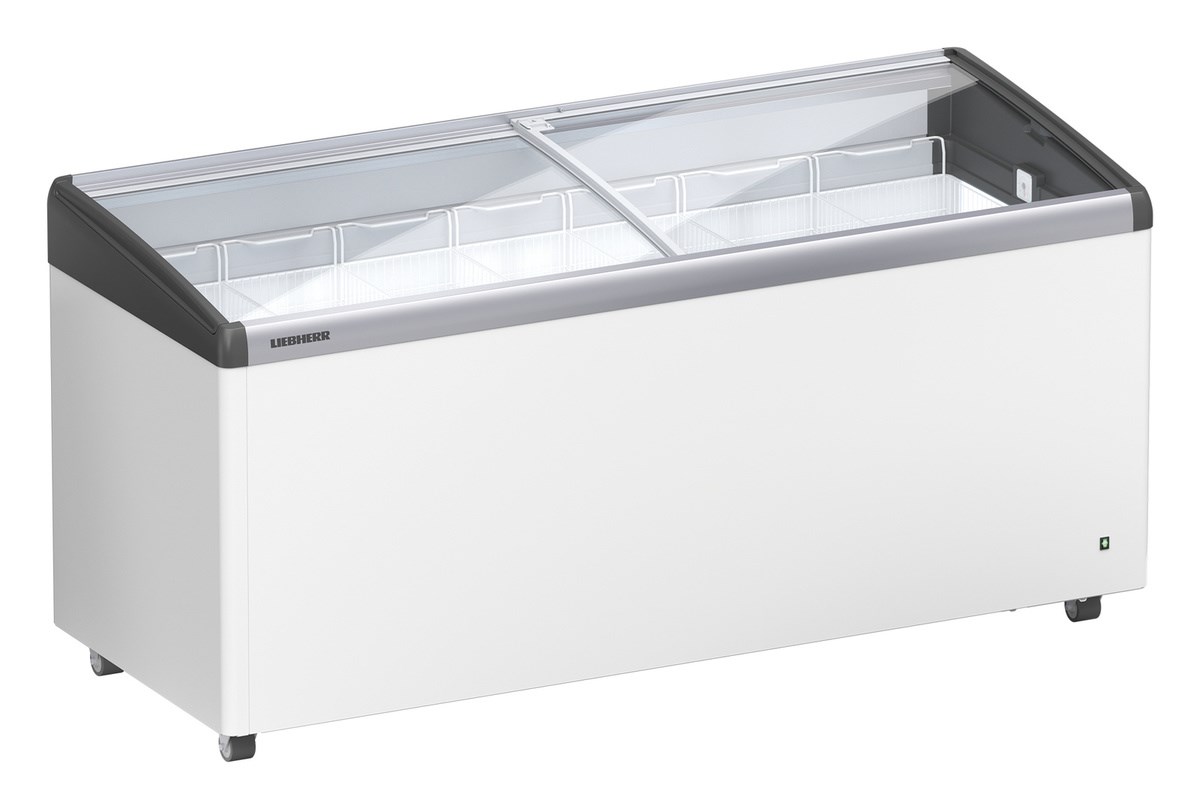 Liebherr EFI 4853 Eiscreme-Gefriertruhe mit Glasschiebedeckel und Lenkrollen – Bild 2