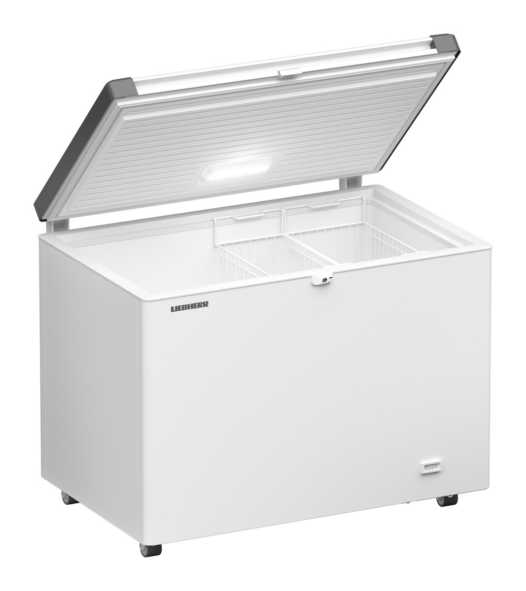 Liebherr EFL 3055 Gefriertruhe Weiß mit Lenkrollen und LED – Bild 3