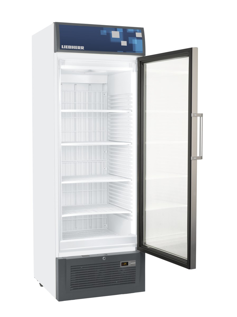 Liebherr FDv 4643 Gefrierschrank mit Glastür, Display und LED – Bild 1