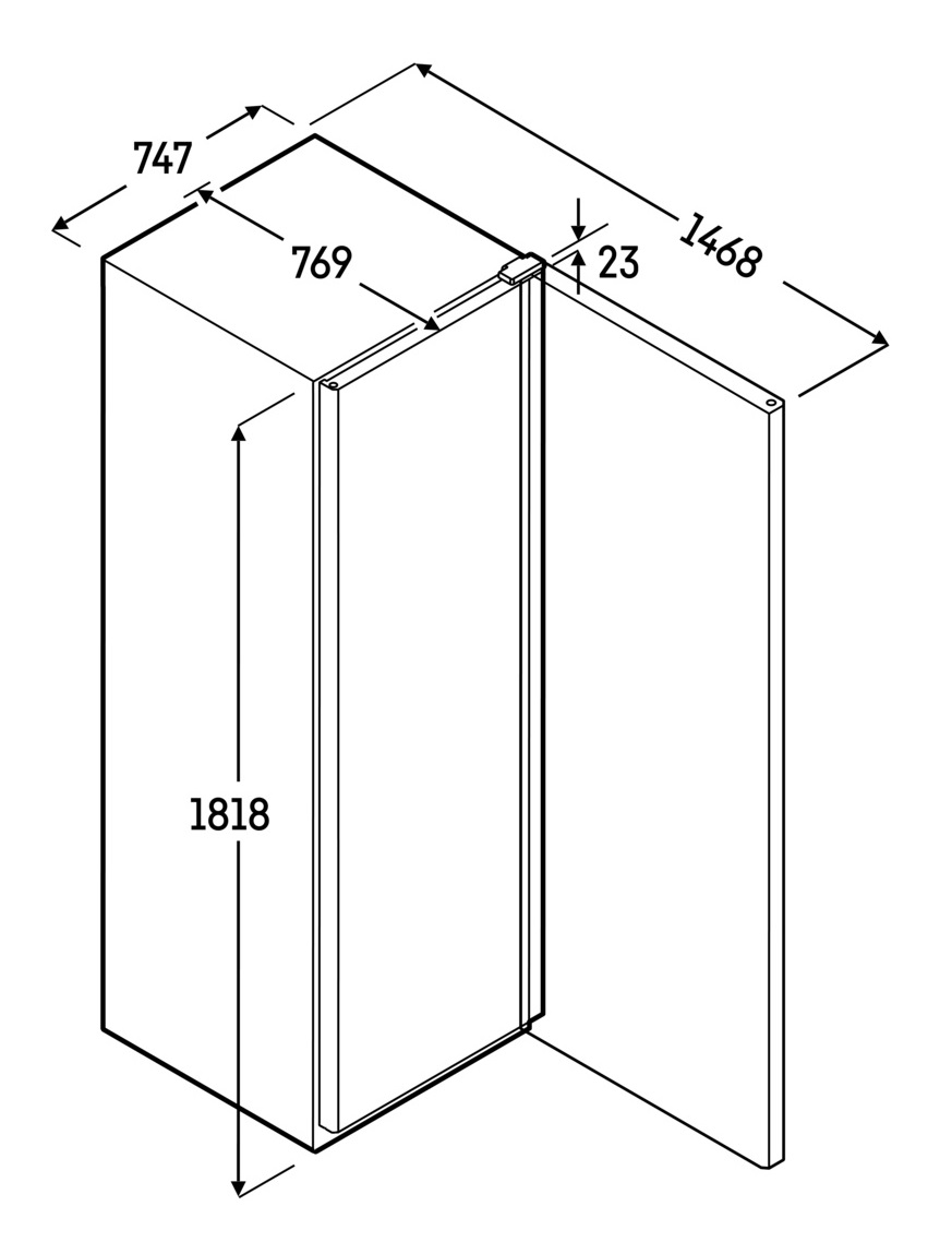Liebherr FFFBvg 5501 Perfection BlackSteel Gefrierschrank mit NoFrost – Bild 5