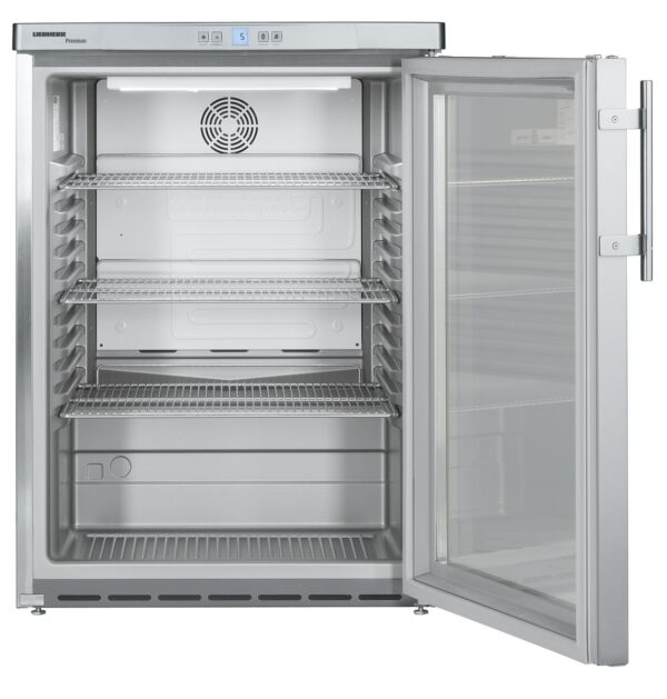 Liebherr FKUv 1663 Premium Getränkekühlschrank mit Glastür und LED Unterbaufähig