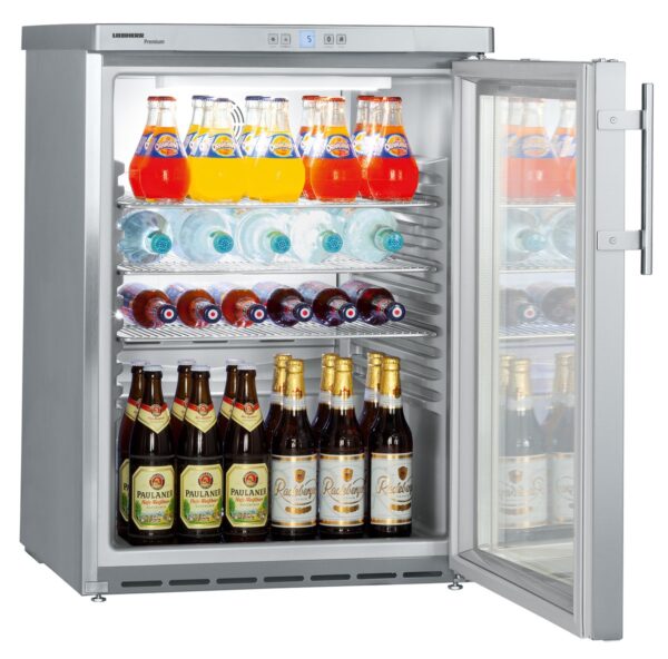 Liebherr FKUv 1663 Premium Getränkekühlschrank mit Glastür und LED Unterbaufähig