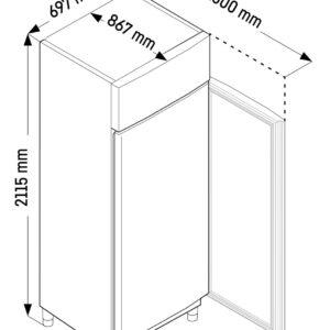 Liebherr FRPSvh 6511 Perfection Kühlschrank GN 2/1 mit Umluftkühlung – Bild 5