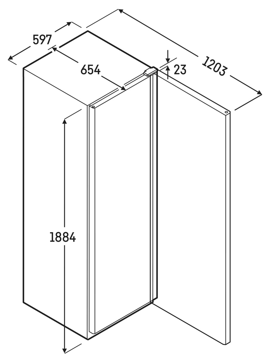Liebherr FRFvg 4001 Performance Kühlschrank mit Umluftkühlung – Bild 5