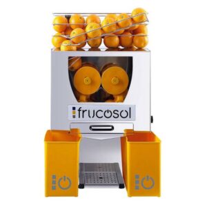 Frucosol F 50 Automatische Fruchtsaftpresse mit Zuführungsschiene